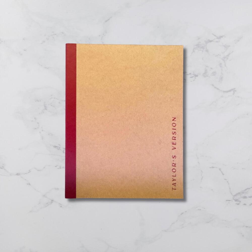 Taylor Swift Taylor’s Version Notebook